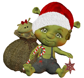 Shrek Toon Baby X Mas1 bille