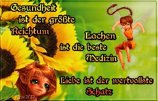 COLLAGE  SONNENBLUMEN   GESUNDHEIT IST