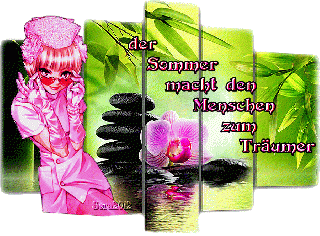 ANIME    DER SOMMER MACHT DEN MENSCHEN