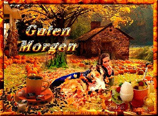 COLLAGE  LADY  MIT  HUND