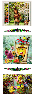 DIENSTAG   COLLAGE BLUMEN   SMILEY    und HALLO und BILDtext