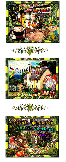 SONNTAG   COLLAGE   COTTAGE und GUMO und BILDtext