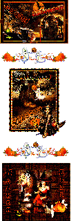 HALLOWEEN  COLLAGE und GUMO und SA