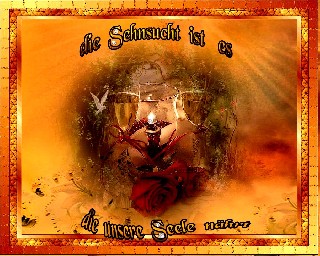 1 die Sehnsucht ist es
