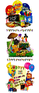 FREITAG   COLLAGE  SCHULE und HALLO und BILDtext