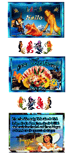 COLLAGE   EIS   SA und HALLO und BILDtext