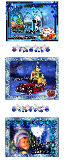 1  COLLAGE  AUTO   SANTA und GUMO und BILDtext