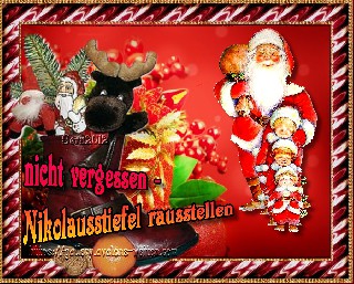 01   NIKOLAUSSTIEFEL  RAUSSTELLEN