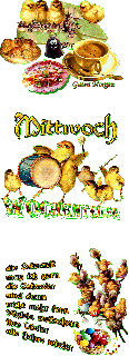 MITTWOCH  CHICKENS PArade und GUMO und BILDtext