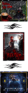 FREITAG  GOTHIC LADY IN RED und KAFFEE und BILDtext