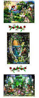 MAI   COLLAGE FAIRIES und HALLO und BILDtext