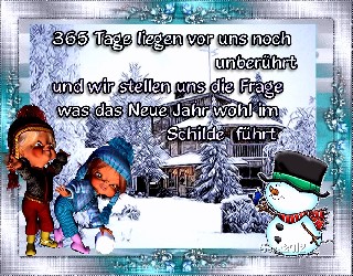 365 Tage liegen vor uns