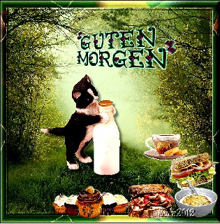 1 a  COLLAGE   BRUNCH CAT