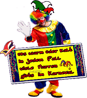 CLOWN   OBS  WARM  ODER  KALT