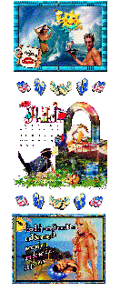 JULI   COLLAGE und HALLO und BILDtext