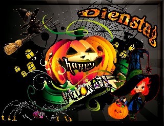 DIENSTAG   COLLAGE HAPPY HALLOWEEN