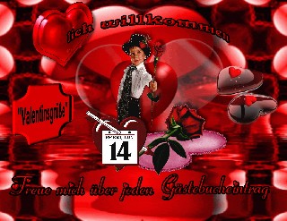 Herzlich Willkommen  VALENTINSTAG