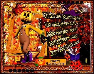 COLLAGE    ICH BIN DER KUERBISGEIST