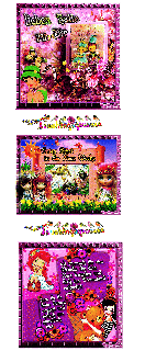 COLLAGE   DOLLS   FROSCH   MICE  und HALLO und BILDtext