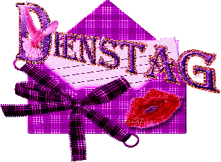 DIENSTAG  BRIEFUMSCHLAG LILA