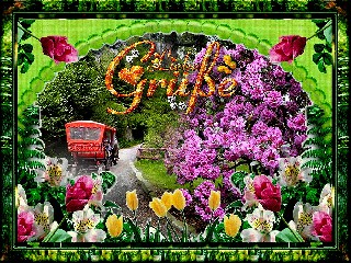 01  COLLAGE  LIEBE  GRÜSSE