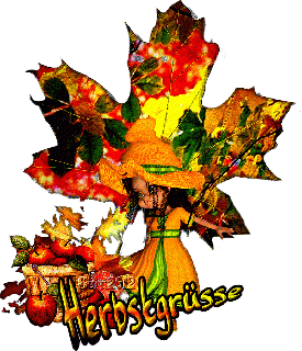 AHORNBLATT  COLLAGE   HERBSTGRUESSE