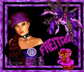 FREITAG   COLLAGE   FACE lila