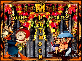 MITTWOCH  COLLAGE DONALD DUCK