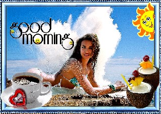 AM  STRAND  BIKINIGIRL  COLLAGE