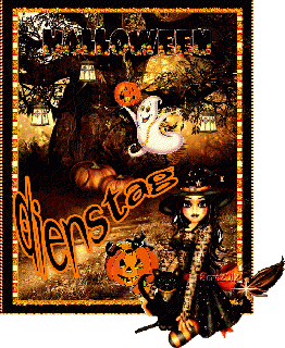 DIENSTAG   COLLAGE BAUM GEIST HEXE