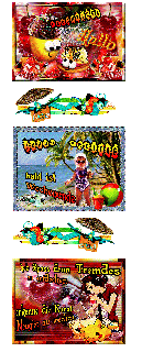 FREITAG    AM STRAND   BABY   COLLAGE und HALLO und BILDtext