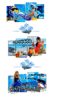 SONNTAG   COLLAGE BRUNCH AM STRAND und HALLO und BILDtext