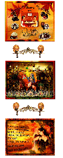 SAMSTAG   COLLAGE AN KUERBISKUTSCHE  und GUMO und BILDtext