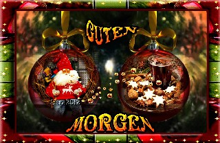 COLLAGE  CHRISTMASKUGELN ZWERG