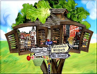 COLLAGE BAUM  SANKT GALLEN