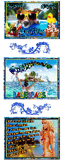 MITTWOCH   BADESPASS COLLAGE  und HALLO und BILDtext