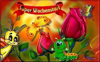 COLLAGE  ROSEN BUTTERFLIES