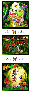 DIENSTAG    1 FAIRIES  WORLD   01  und HALLO und BILDtext