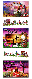 KARFREITAG    COLLAGE   BESINNLICHEN und HALLO und BILDtext