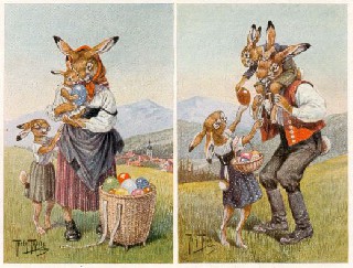 osterhasenfamilie