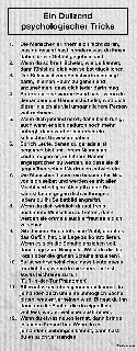 12  PSYCHOLOGISCHE  TRICKS