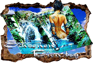 DIENSTAG    COLLAGE  WASSERFALL