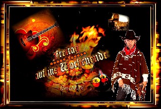 FREITAG   COLLAGE  AM LAGERFEUER