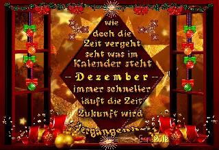 AM FENSTER COLLAGE   WIE DOCH DIE ZEIT VERGEHT