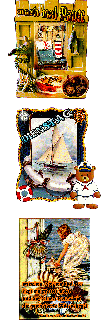 DIENSTAG   BEARY  COLLAGE SEGELSCHIFF und PAUSE und BILDtext