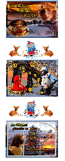 DIENSTAG   COLLAGE  2 GIRLS und HALLO und BILDtext