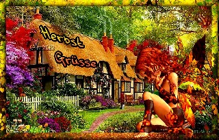 COLLAGE  HERBST  GRUESSE