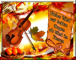 BLATTCOLLAGE  LIEBER BLIND