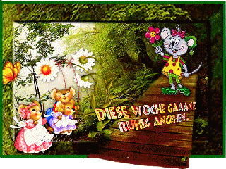 FANG DIE WOCHE GUT AN  MÄUSE