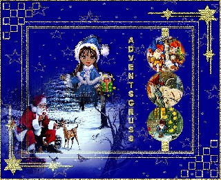 ADVENTSGRUSS    COLLAGE